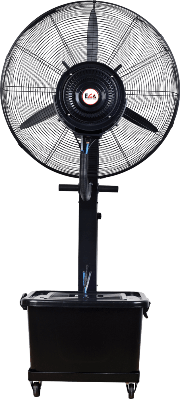 30" Wheeled Mist Fan